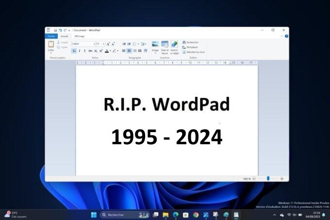 rip WordPad